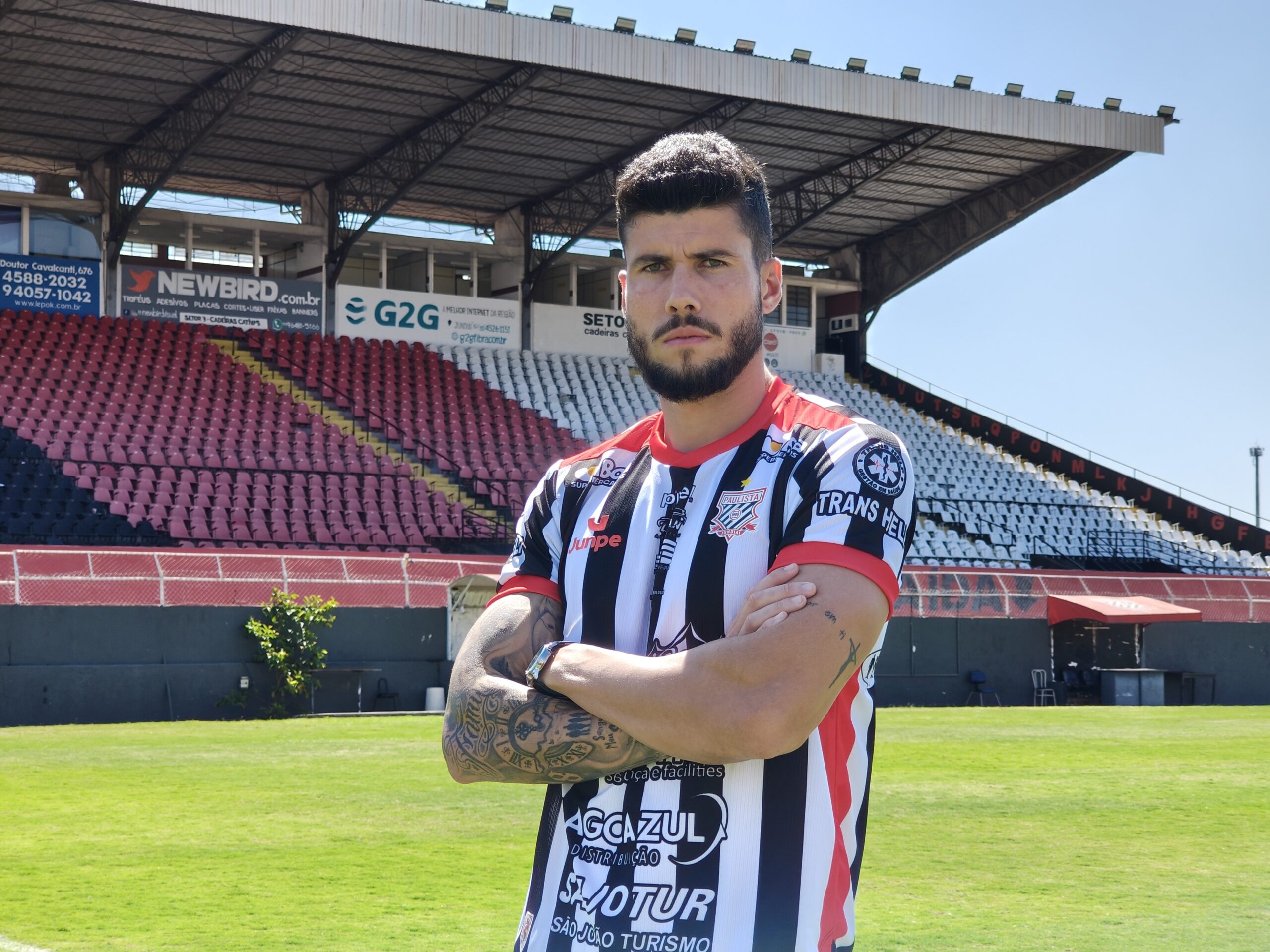 Paulista anuncia a contratação do zagueiro Mateus Henrique
