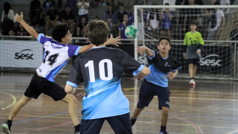 Segunda semana da 19ª Copa de Handebol abre com média de 17 gols por partida