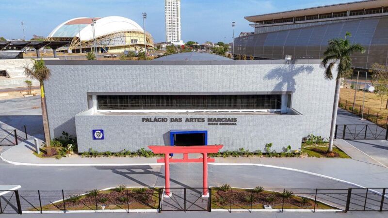 Reformado com R$ 5 milhões, Palácio das Artes Marciais é reinaugurado em Cuiabá; vídeo