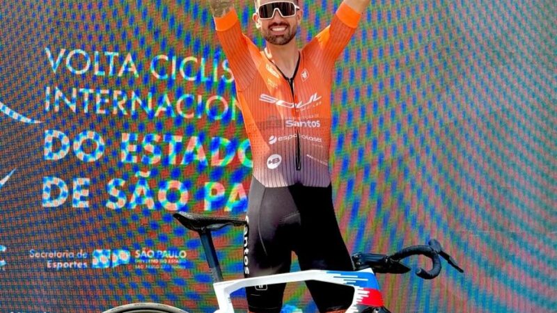 Após terceiro título mundial, Lauro Chaman comemora pódio na Volta Ciclística de SP: “No caminho certo”