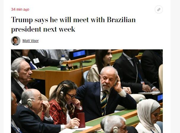 ‘Tom suave’, ‘palavras calorosas’: elogios de Trump a Lula são destaque na imprensa internacional; VEJA