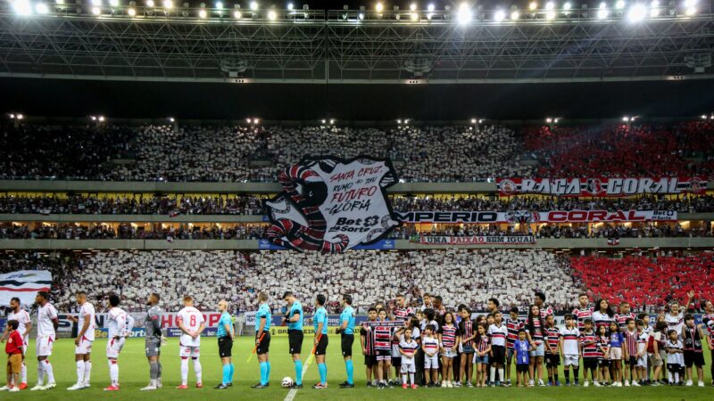 Com média de 23 mil na Série D, Santa Cruz está à frente de grandes da Série A; veja ranking