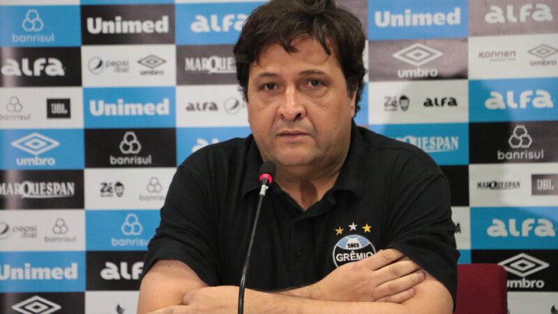 Presidente do Grêmio reclama de árbitro do Gre-Nal: “Quase uma Batalha dos Aflitos de novo”