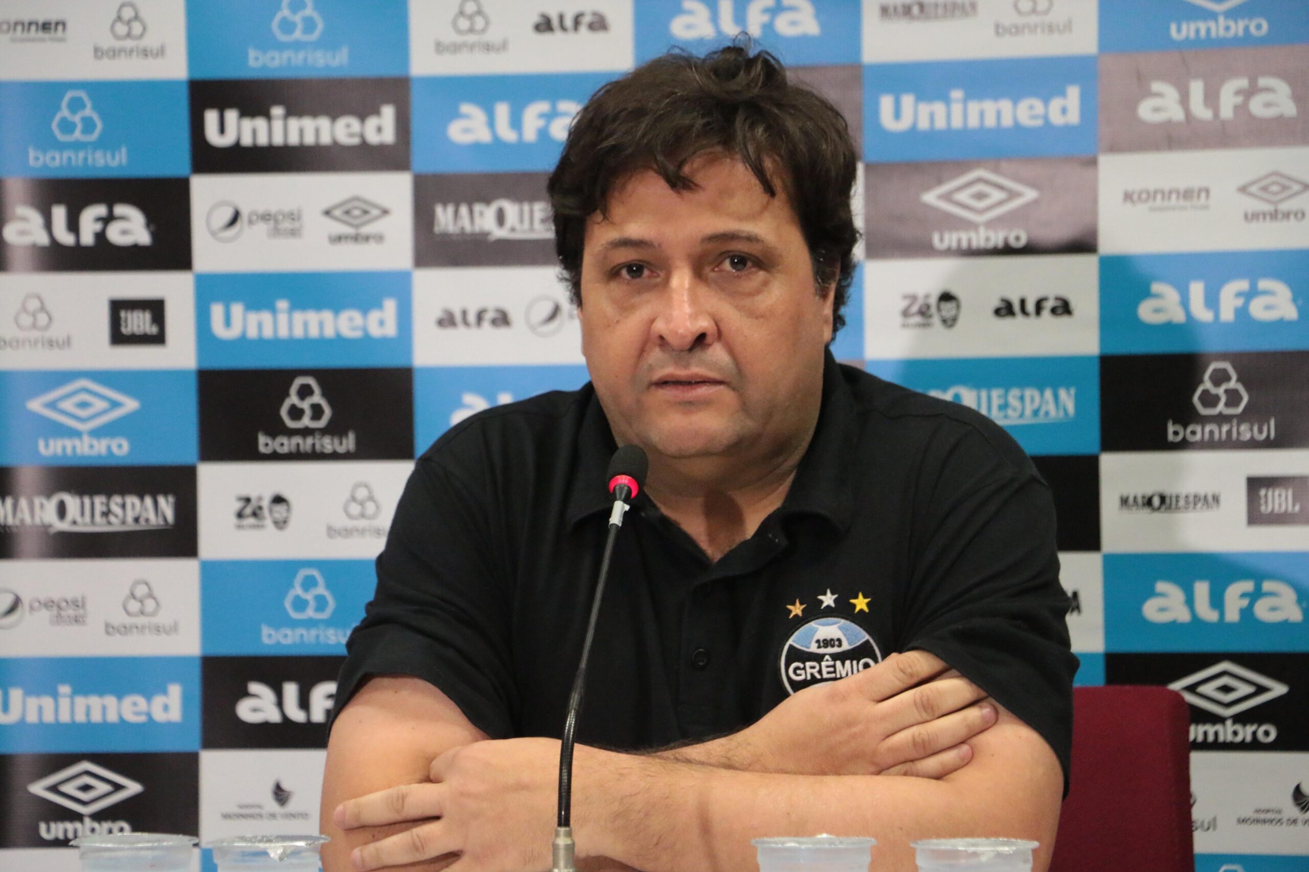 Presidente do Grêmio reclama de árbitro do Gre-Nal: “Quase uma Batalha dos Aflitos de novo”