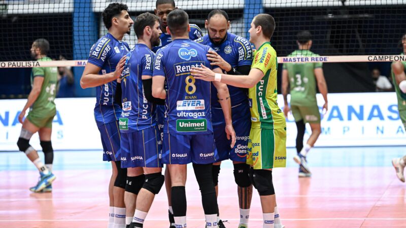 Campinas atropela São José e mantém 100% no Paulista masculino de vôlei