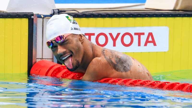Brasil classifica oito atletas às finais do 5º dia do Mundial Paralímpico de Natação