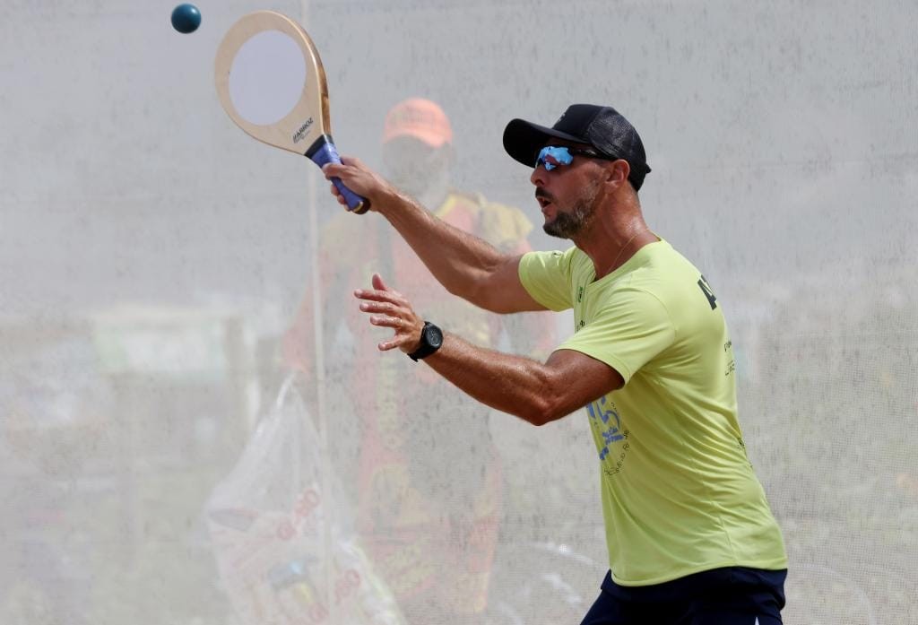 Atleta de Santos defende o Brasil no Mundial de Esportes de Praia no Japão: “Frescobol é a minha paixão”