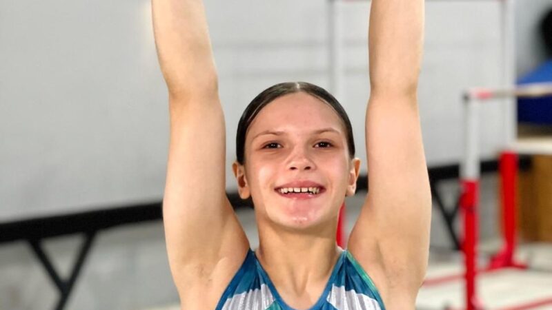 Ginasta caruaruense de 12 anos é convocada para seleção pernambucana