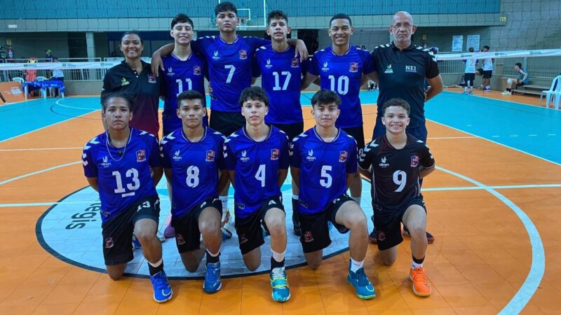 Vôlei masculino do Amapá vai à final dos Jogos da Juventude