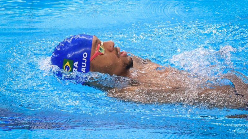 Gabrielzinho avança à final dos 50m costas do Mundial Paralímpico de Natação