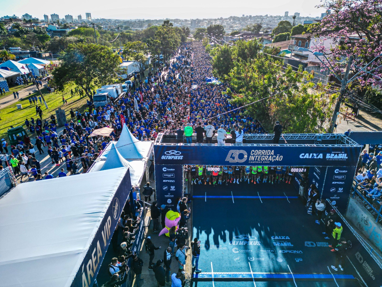 Corrida Integração 40: assista ao vivo