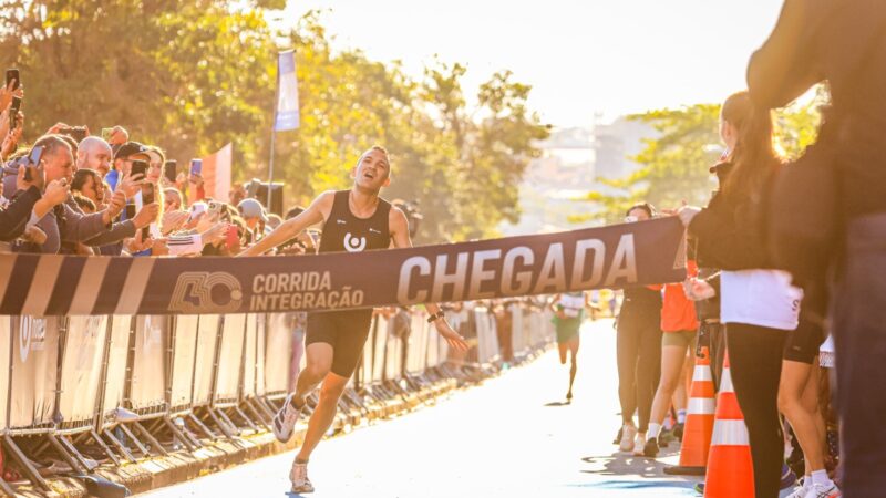 Com mesma idade da Integração, campeão dos 5 km comemora e mira próximo desafio