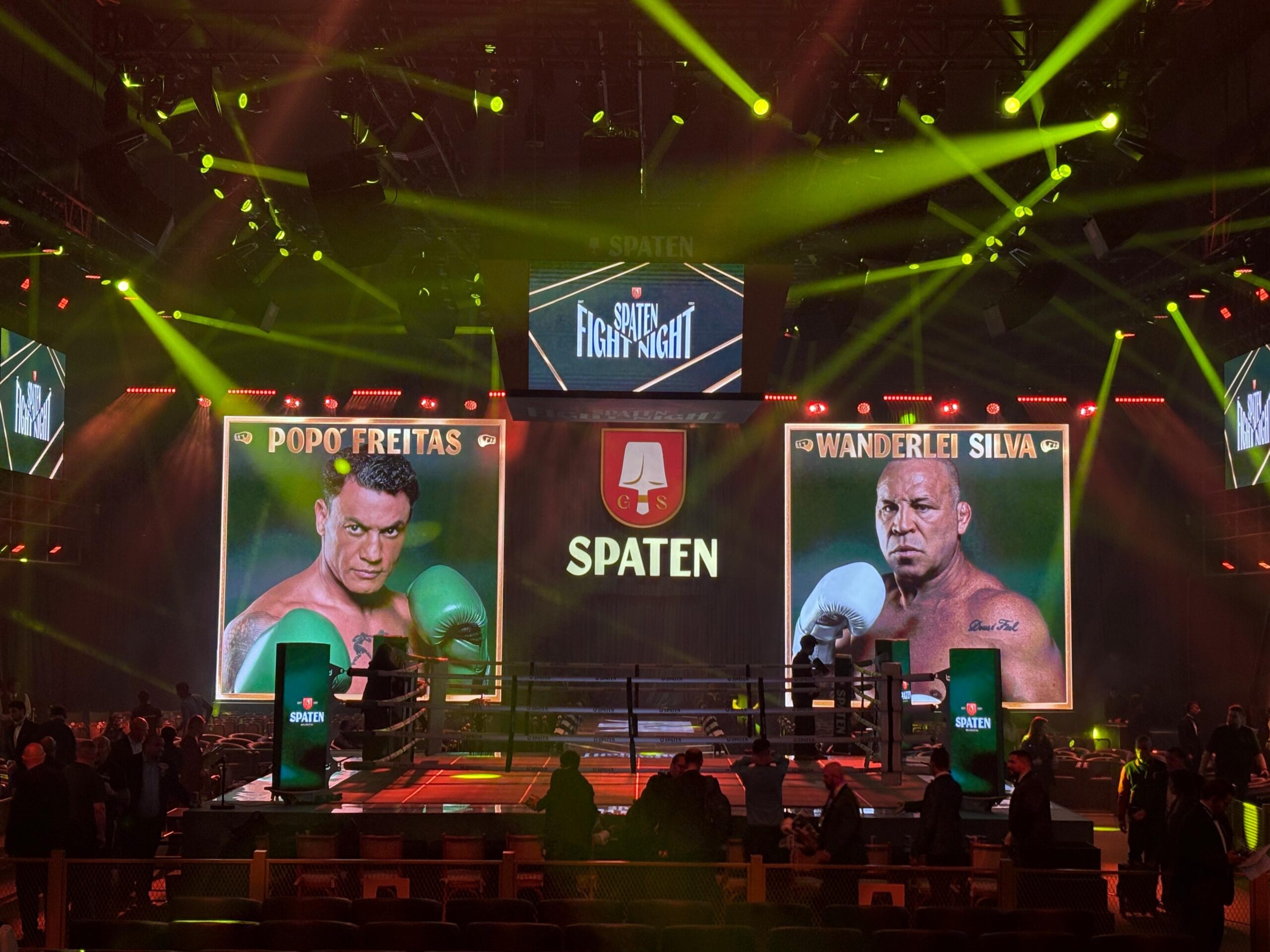 Wanderlei Silva x Popó: siga em tempo real o Spaten Fight Night