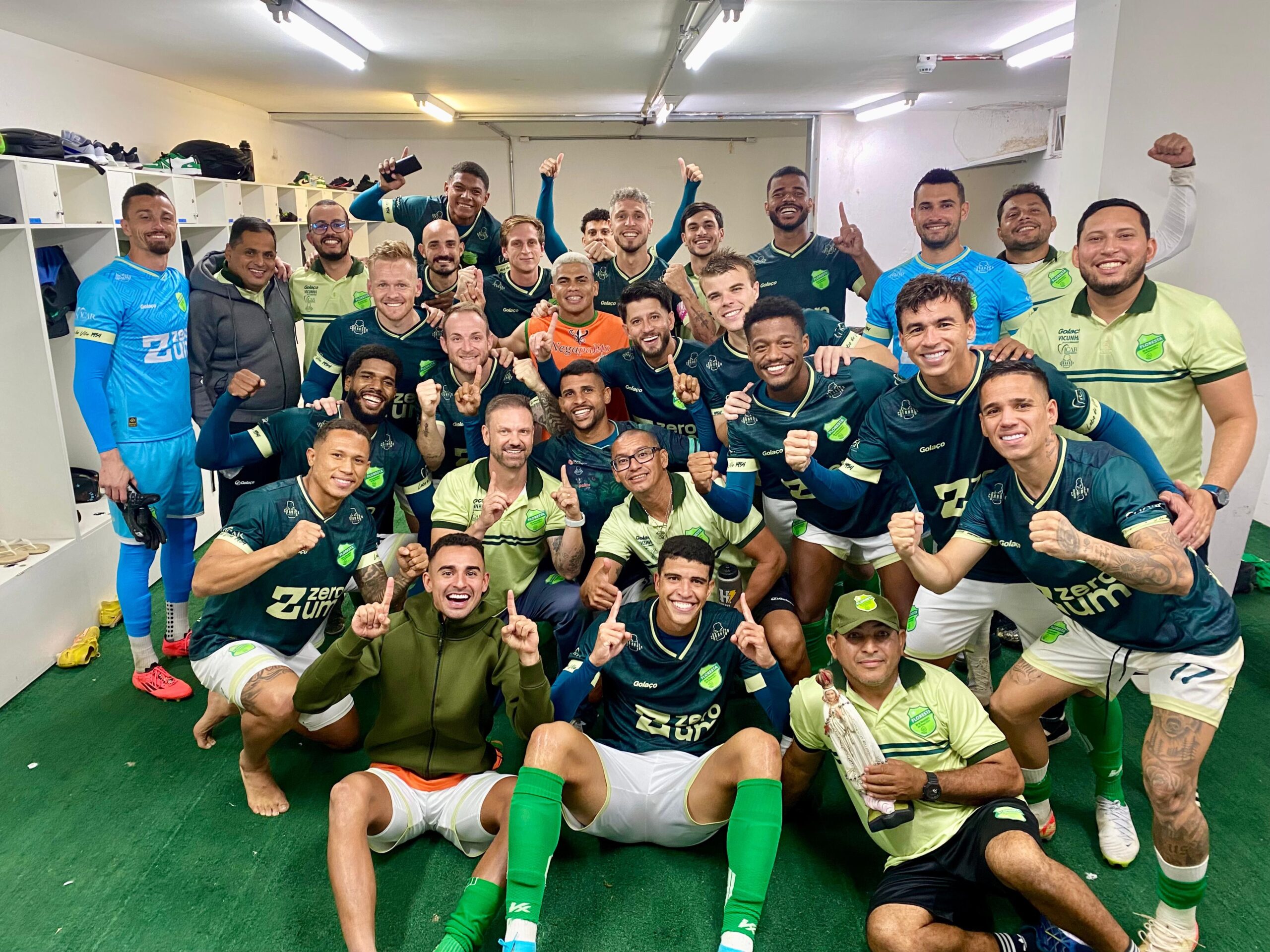 De olho no acesso, técnico do Floresta comemora vitória: “Resultado gigante”