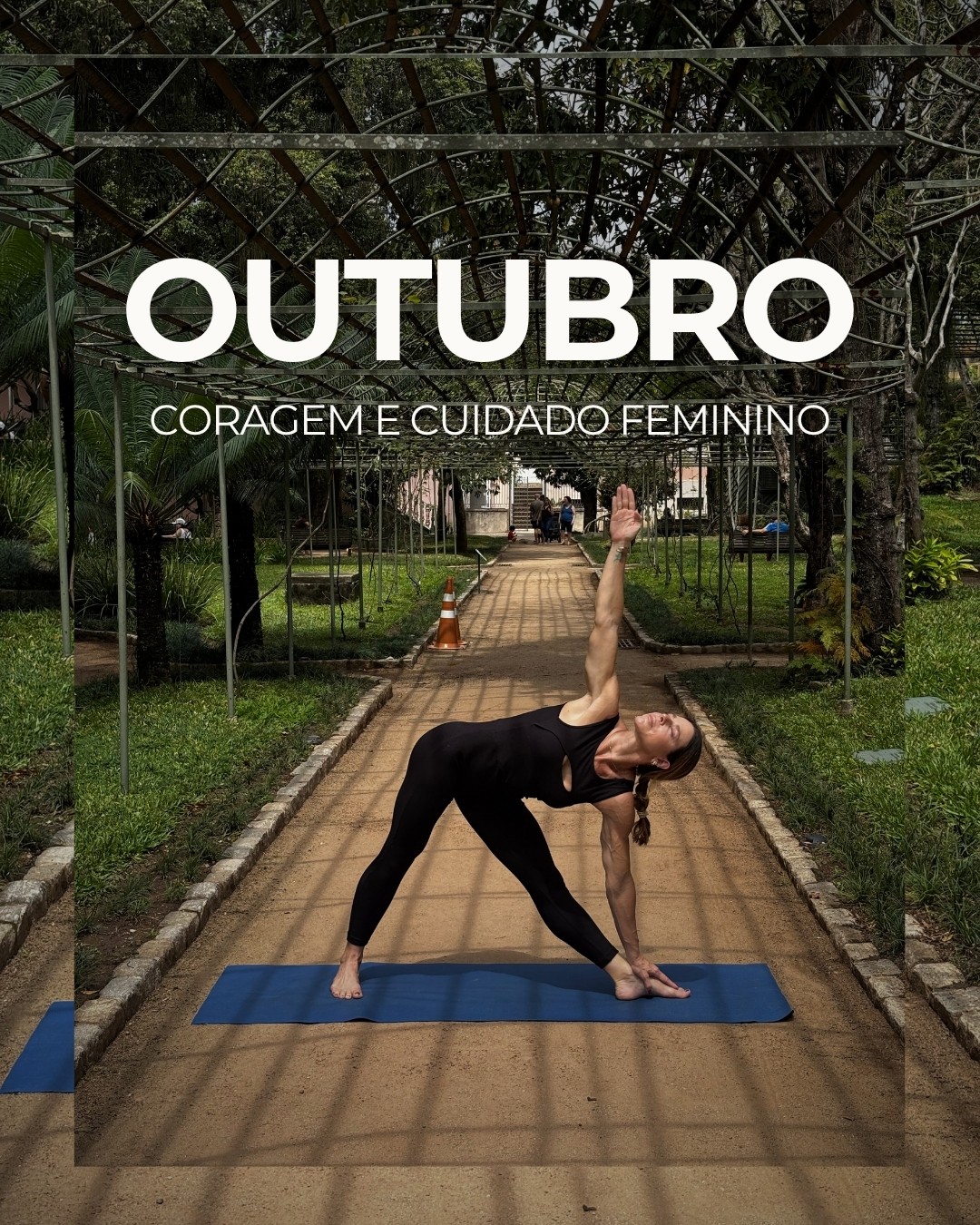 Yoga: outubro pede cuidado e coragem feminina