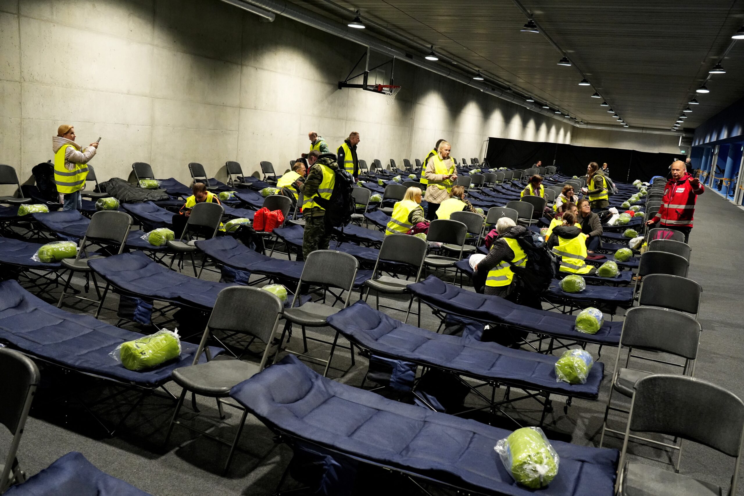 Lituânia treina evacuação de cidadãos para caso guerra da Ucrânia se expanda; VÍDEO