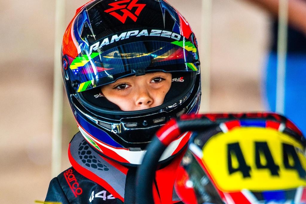 Gael Rampazzo fica entre os sete melhores na disputa da Copa São Paulo KGV