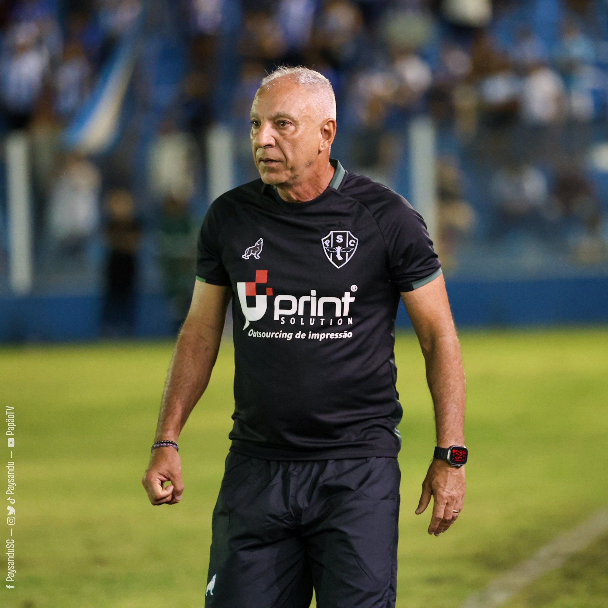 Márcio Fernandes comenta sobre empate e fala sobre falhas: “Não fomos inteligentes”