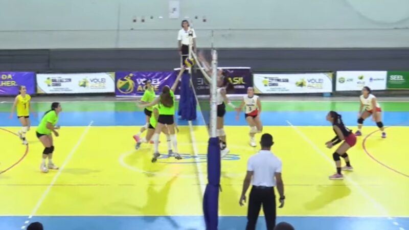 Acre vence a 1ª e entra no G-4 do Brasileiro de Seleções de Vôlei Feminino Sub-16 2ª divisão