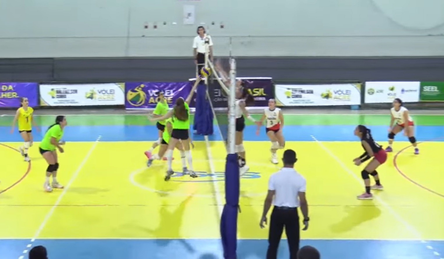 Acre vence a 1ª e entra no G-4 do Brasileiro de Seleções de Vôlei Feminino Sub-16 2ª divisão