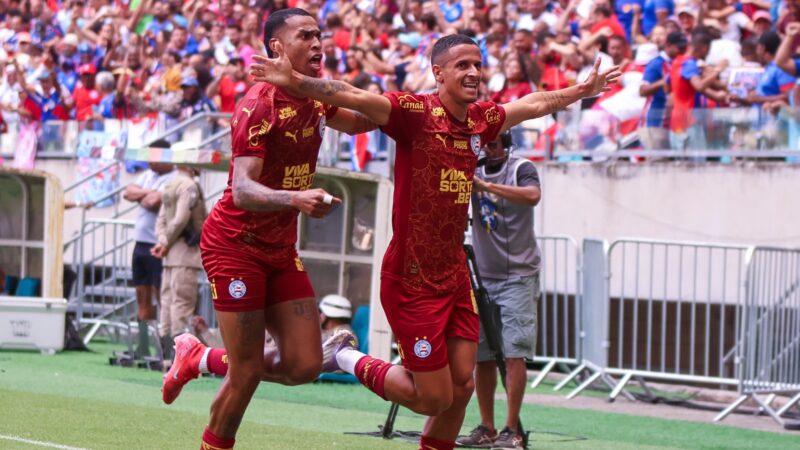 Bahia assume liderança da Série A em aproveitamento como mandante
