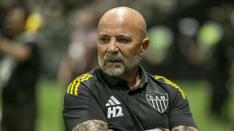 Sampaoli aponta melhor jogo no Atlético-MG e sente falta de Hulk no ataque: “Talvez tivesse ganho”