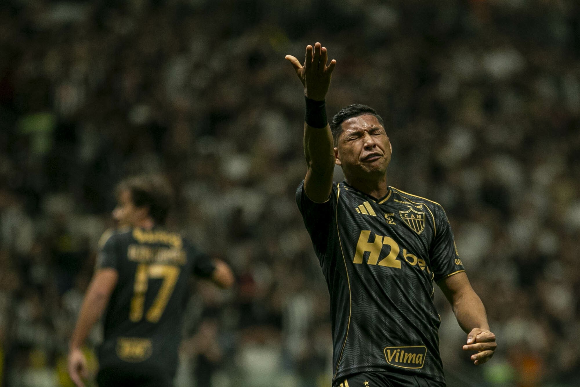 Rony amplia jejum de gol no Atlético-MG e desabafa: “Essa tempestade uma hora tem que acabar”