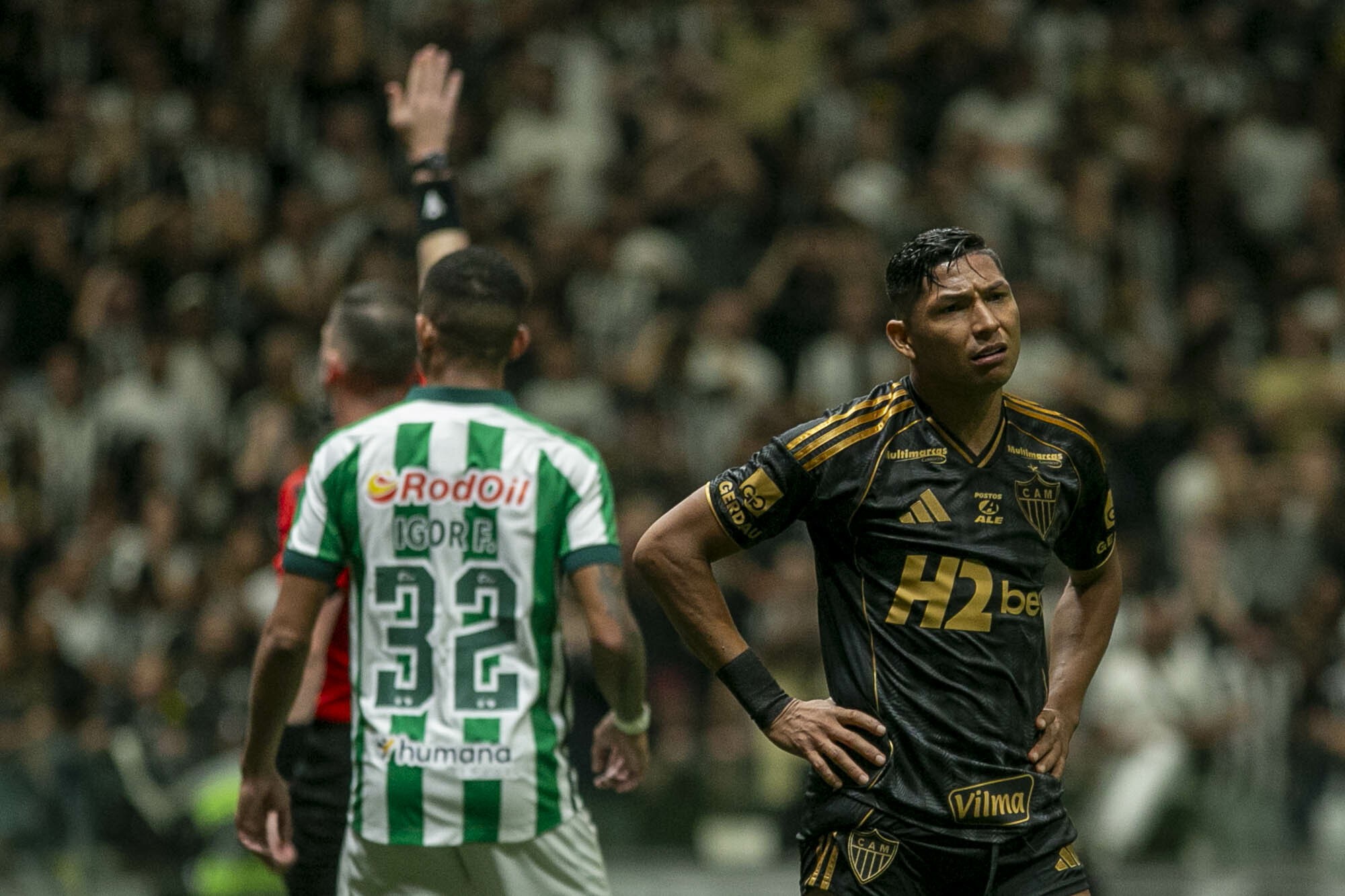 Galo não transforma ritmo intenso em vantagem contra o Juventude