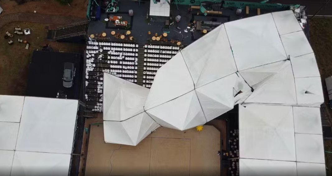 Acidente em torneio de beach tennis: duas vítimas seguem internadas e sete são liberadas