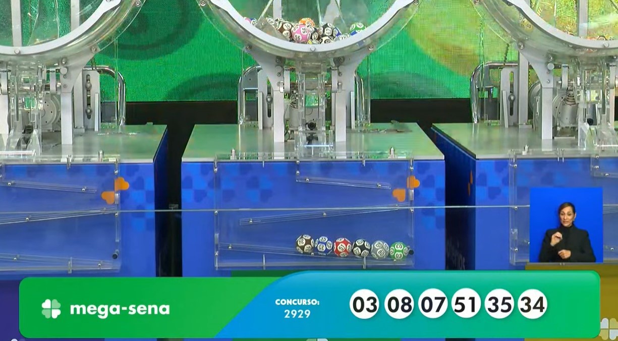Mega-Sena, concurso 2.929: prêmio acumula e vai a R$ 76 milhões