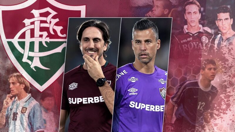 Veja imagens raras de Zubeldía, hoje técnico do Fluminense, contra Fábio em um Brasil x Argentina