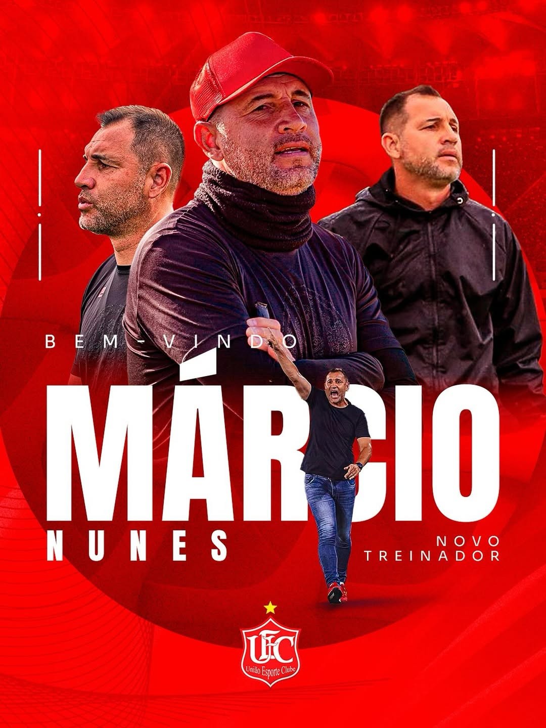 União Rondonópolis anuncia Márcio Nunes como novo técnico para 2026