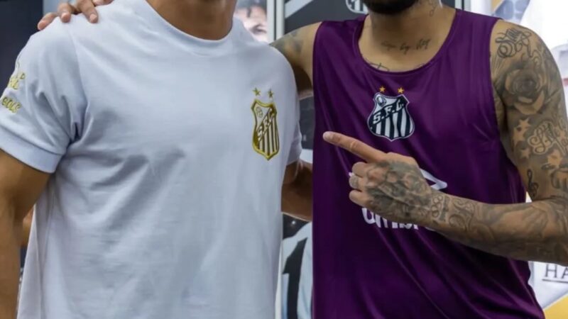 Diego Ribas diz que situação do Santos preocupa e crê em Neymar para liderar virada: “É um escudo”