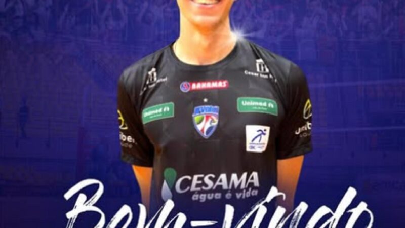 JF Vôlei anuncia central emprestado pelo Cruzeiro para sequência da Superliga masculina