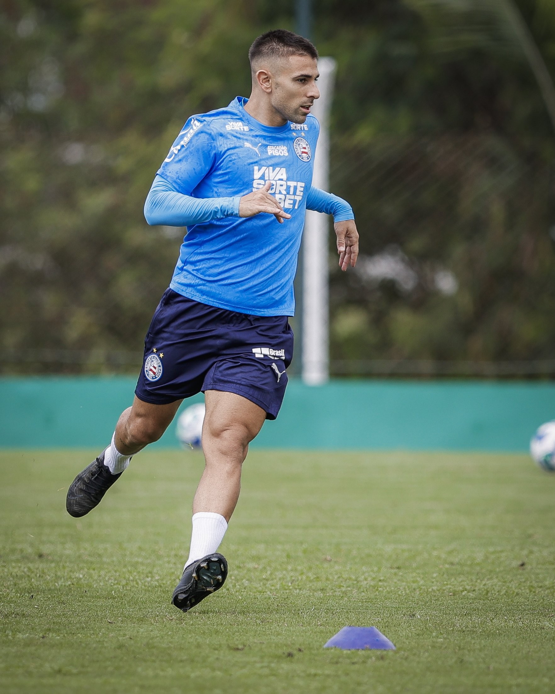 Escalação do Bahia contra o Flamengo: veja time provável, dúvidas e desfalques após o treino