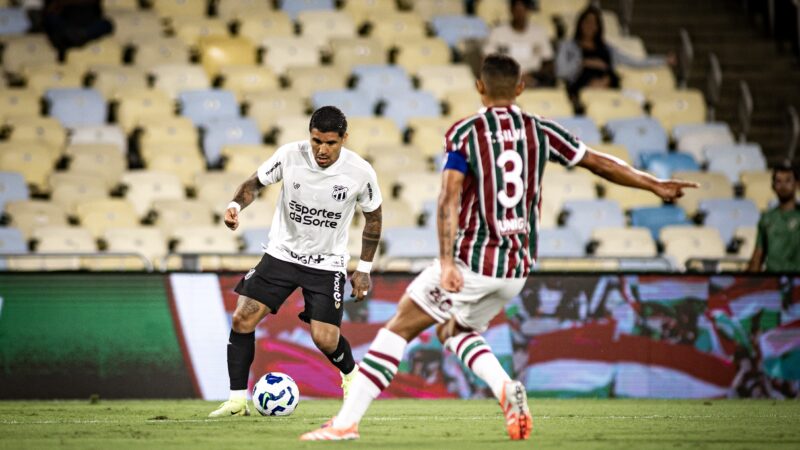 Ceará vive pior sequência na Série A após derrota para o Fluminense