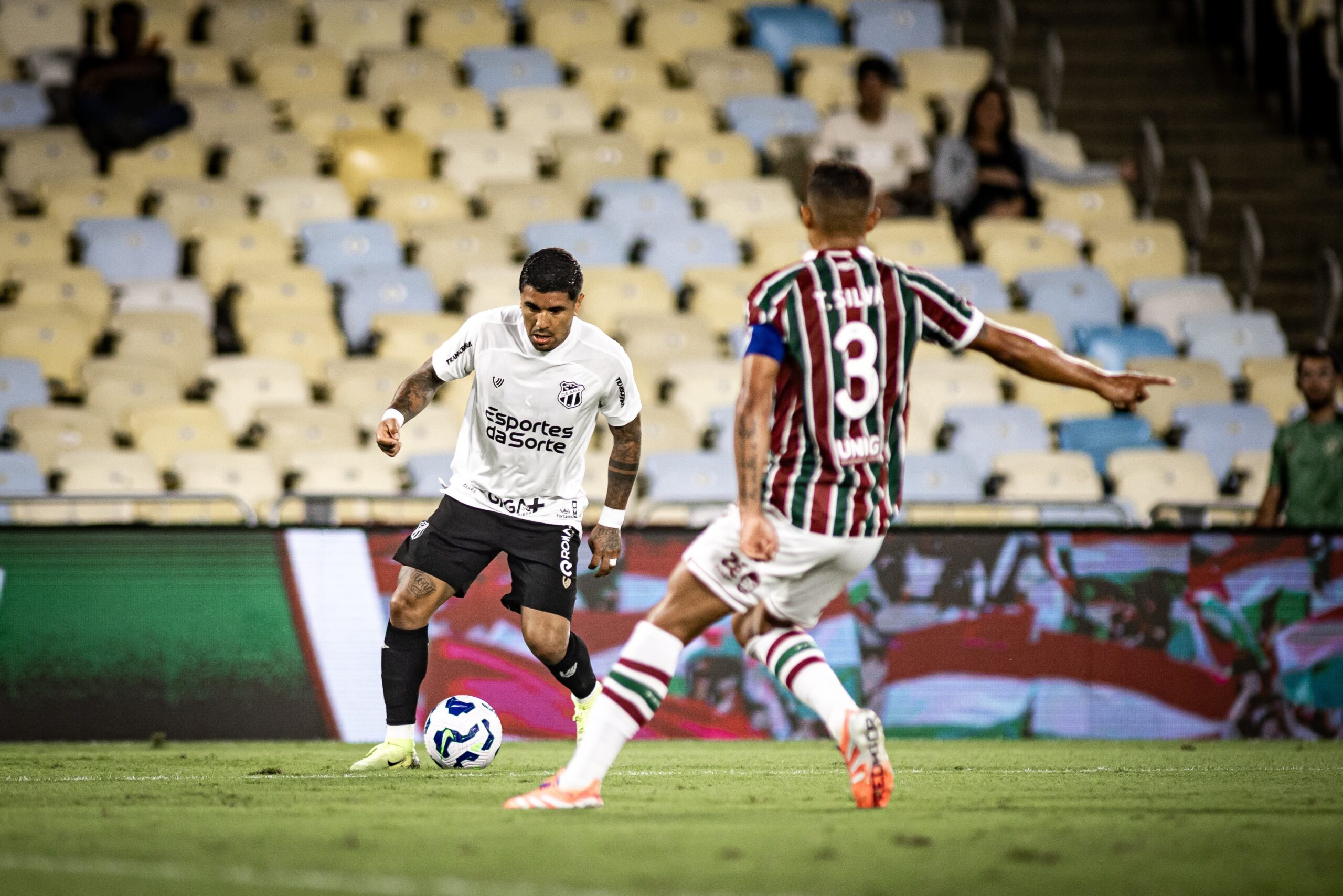 Ceará vive pior sequência na Série A após derrota para o Fluminense