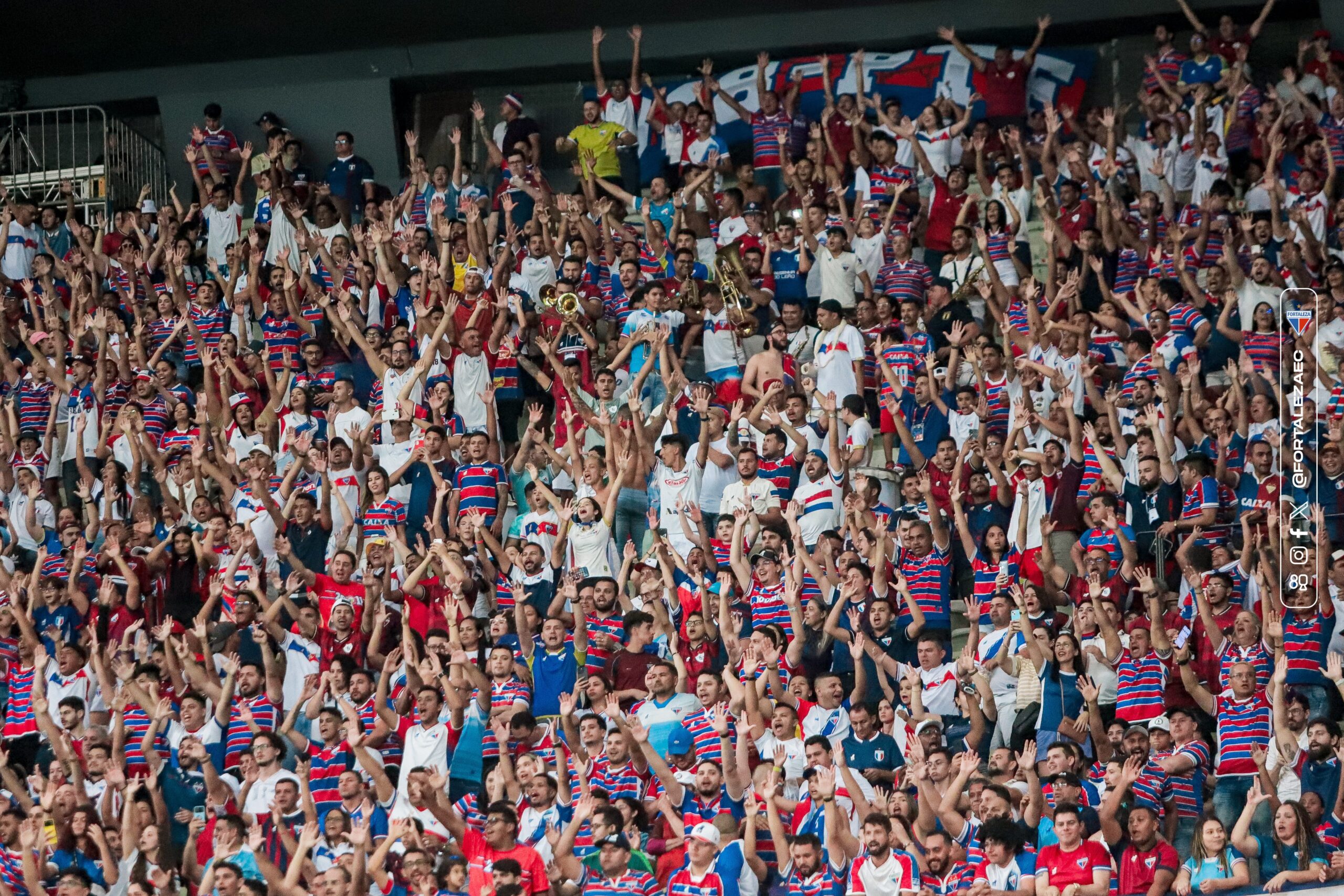 Fortaleza x São Paulo: veja parcial de público para o jogo