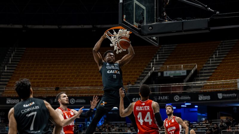 Em casa, Brasília domina o Paulistano, e vence a terceira seguida no NBB