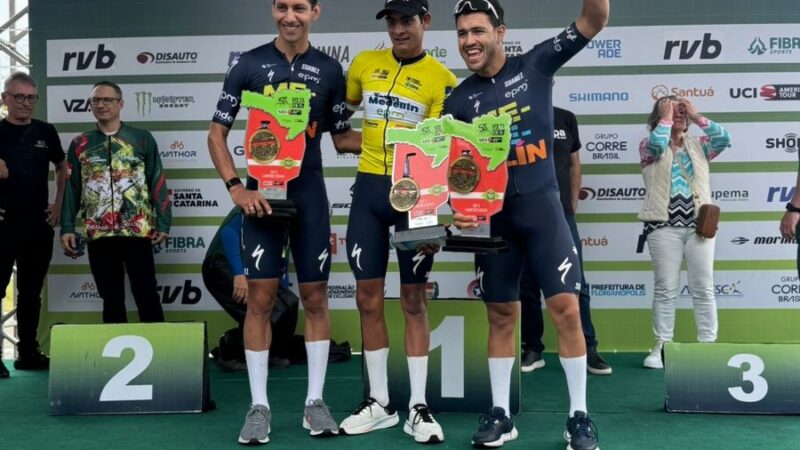 Colombiano Diego Camargo é campeão geral da Volta Ciclística de SC