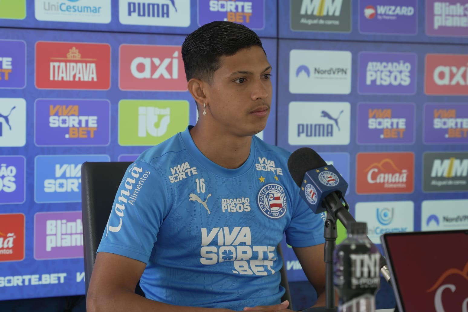 Erick Pulga projeta retorno em Bahia x Bragantino: “Acredito que vou ter alguns minutos”