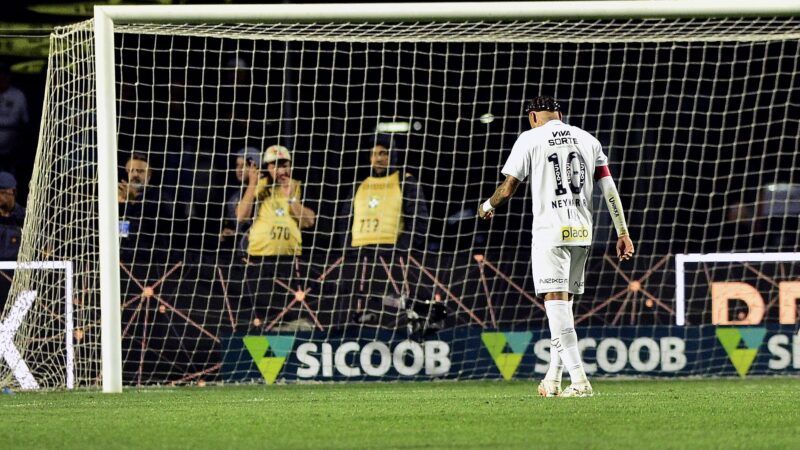 Santos é o time que pior finaliza no Campeonato Brasileiro; veja números