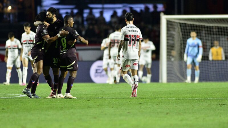 LDU se prepara para enfrentar Palmeiras com baixa no gol e dúvida sobre carrasco do Botafogo