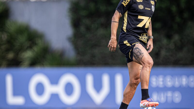 Tomás Rincón tem problema muscular e pode virar desfalque no Santos para clássico