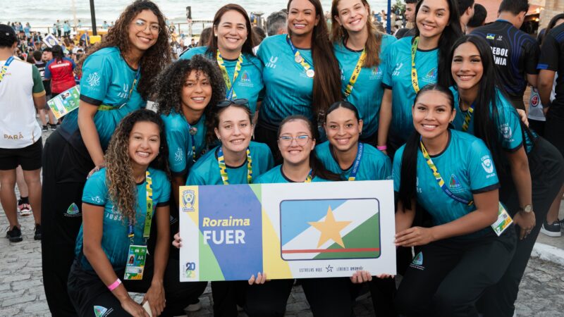 Quase 100 atletas representam Roraima nos Jogos Universitários Brasileiros, em Natal