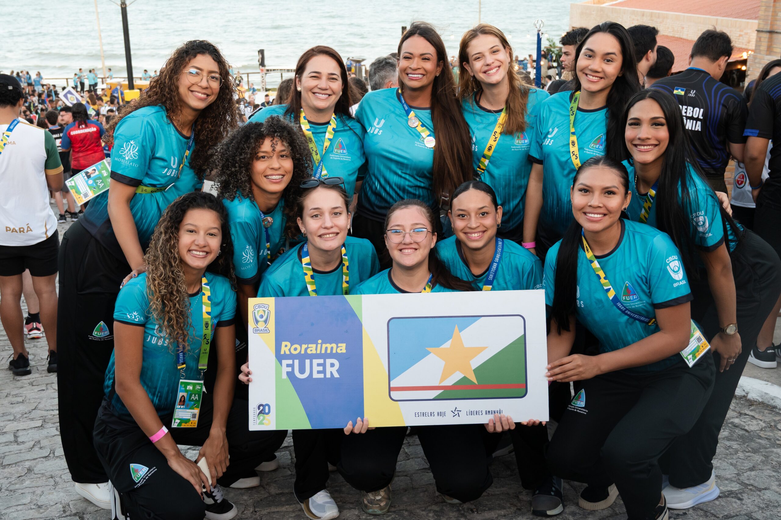 Quase 100 atletas representam Roraima nos Jogos Universitários Brasileiros, em Natal