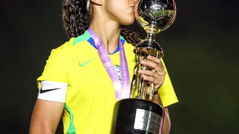 Cuiabana Sarinha brilha como capitã e conquista título com a Seleção Brasileira Feminina Sub-15
