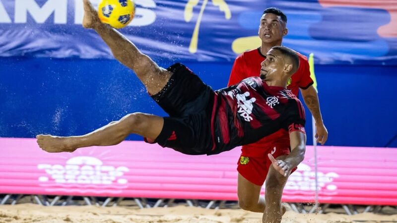 Flamengo estreia com goleada na Copa do Brasil de Beach Soccer, e Vasco perde na abertura; confira