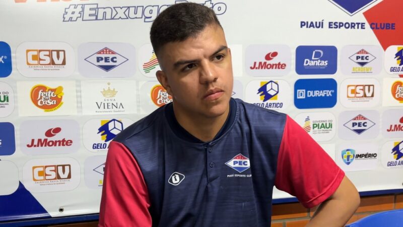 Copa do Brasil Sub-20: técnico do Piauí avalia reformulação na equipe e estudo sobre o Fortaleza