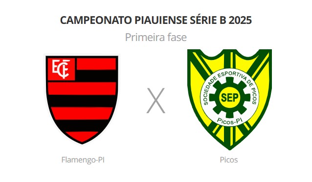 Flamengo-PI x Picos: veja onde assistir, horário e prováveis escalações